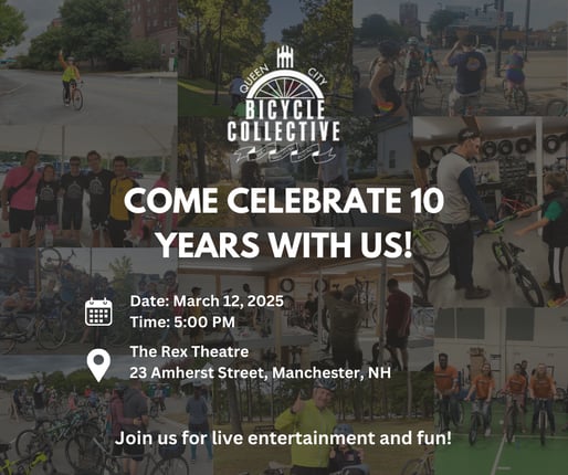 QC 10-year anniversary  invitation 